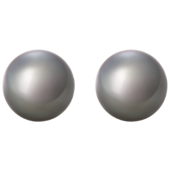 Сет из двух жемчужин Южных морей, d.12,6-12,7мм