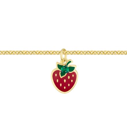 Браслет с изумрудом, жёлтое золото, н.керамика