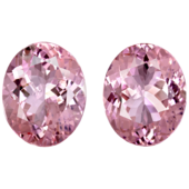 Сет из двух морганитов, Овал, 2-15,82ct