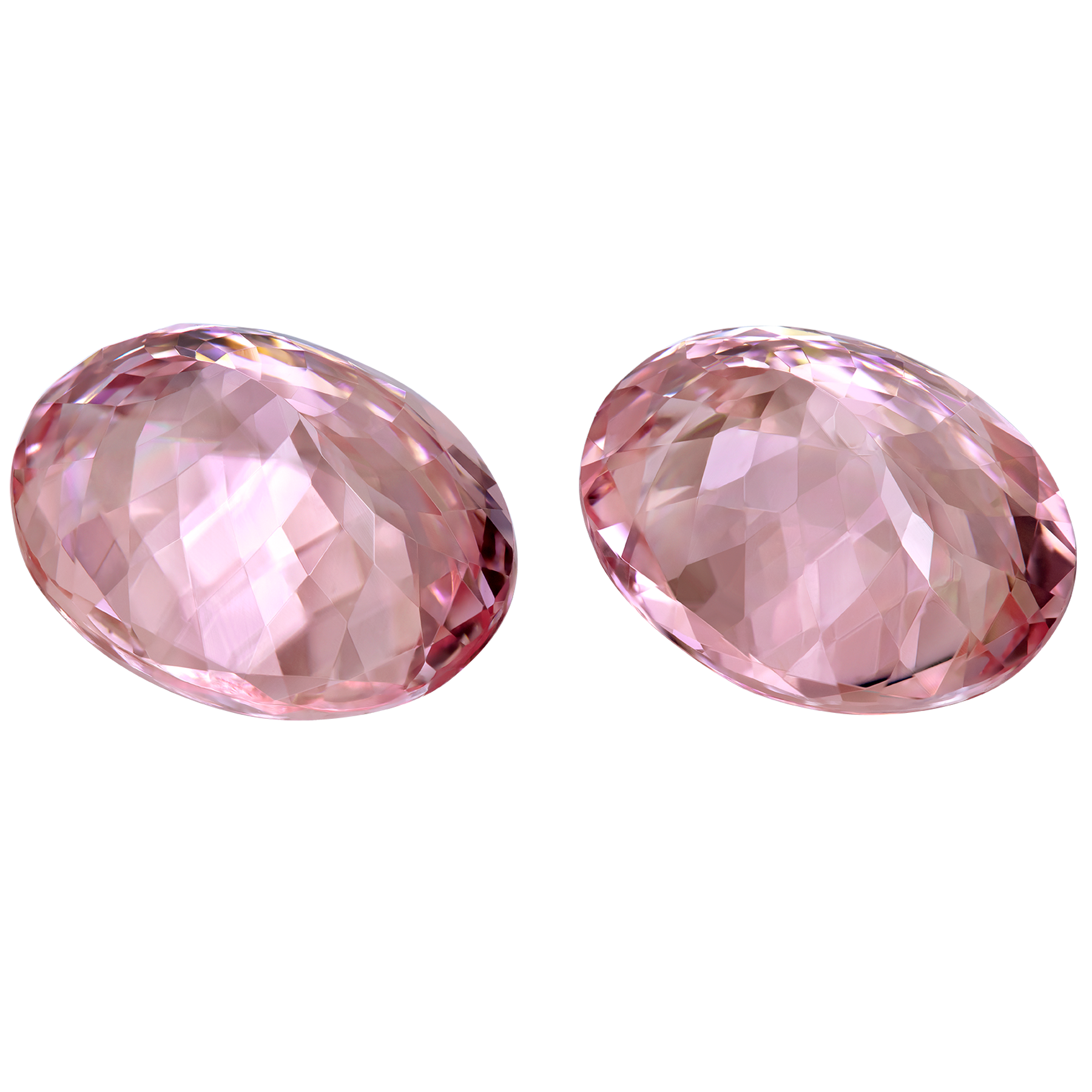 Сет из двух морганитов, Овал, 2-15,82ct