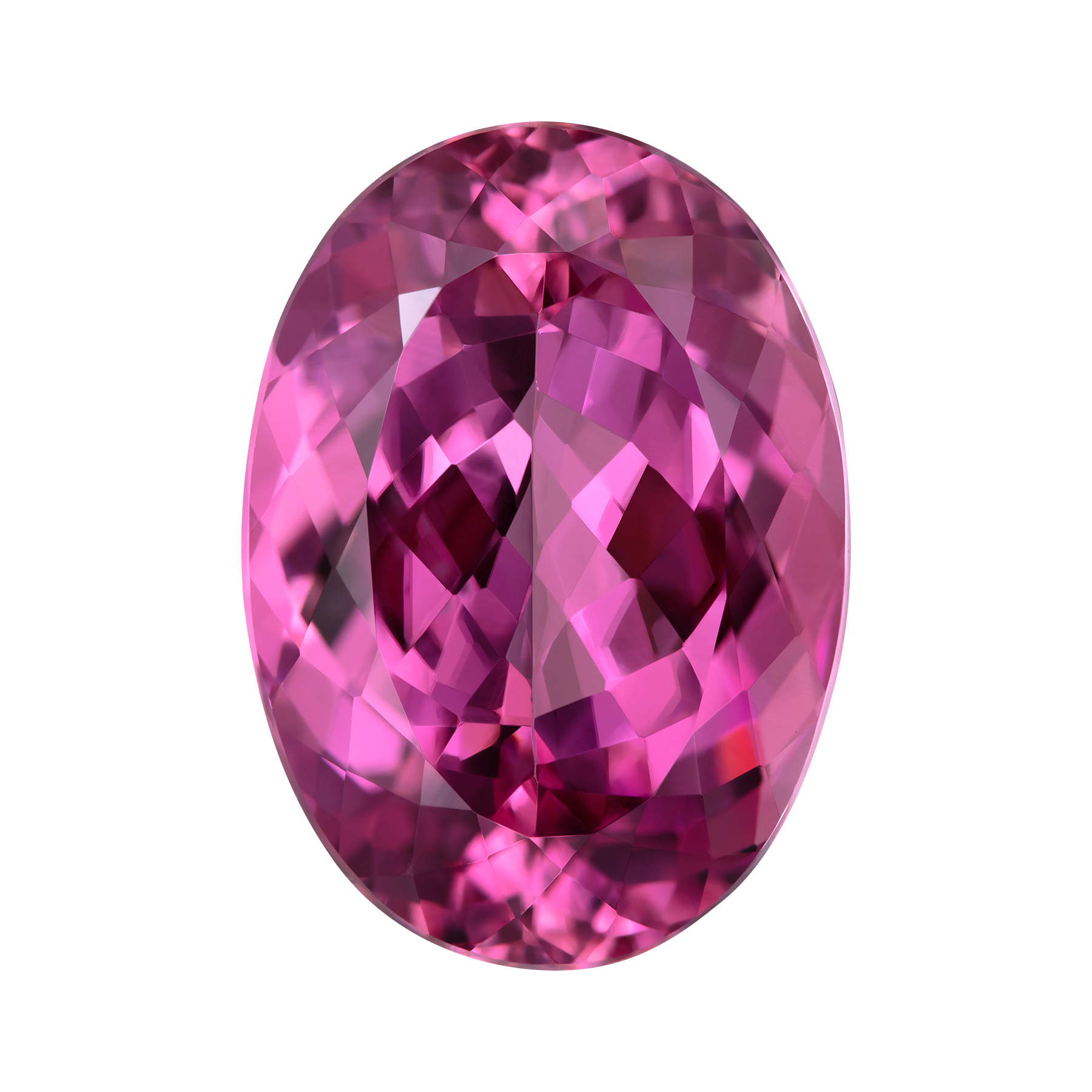 Турмалин Рубеллит, Овал, 12,59ct