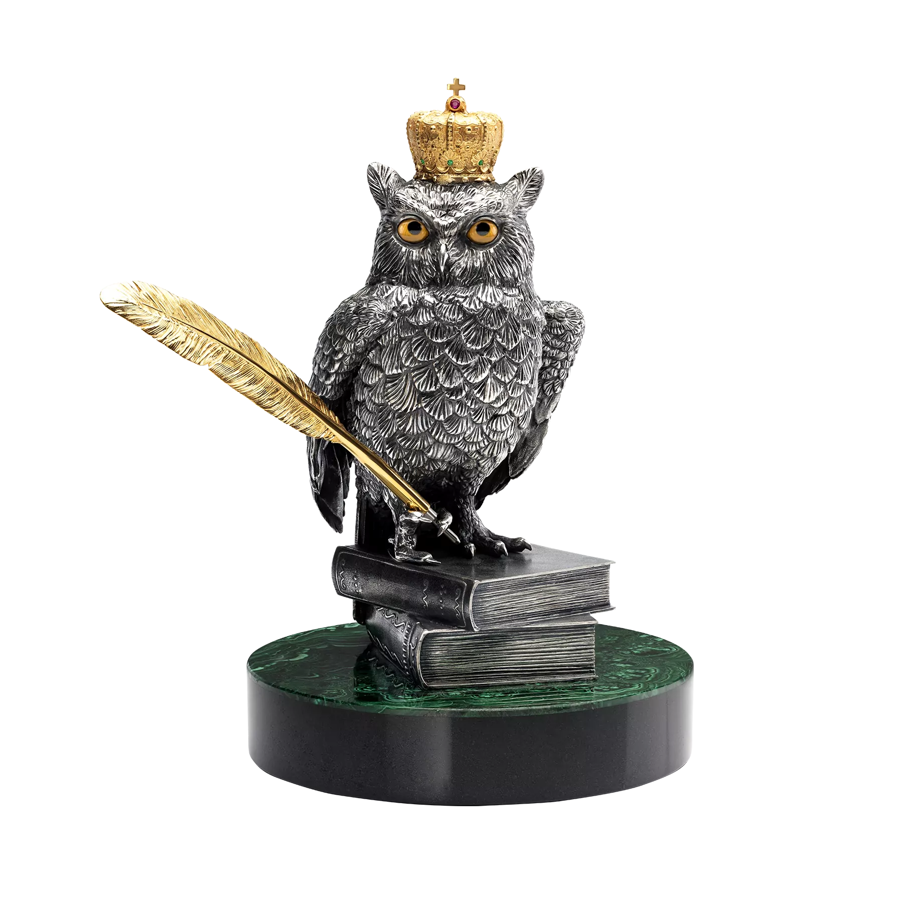 Настольная скульптура Сова