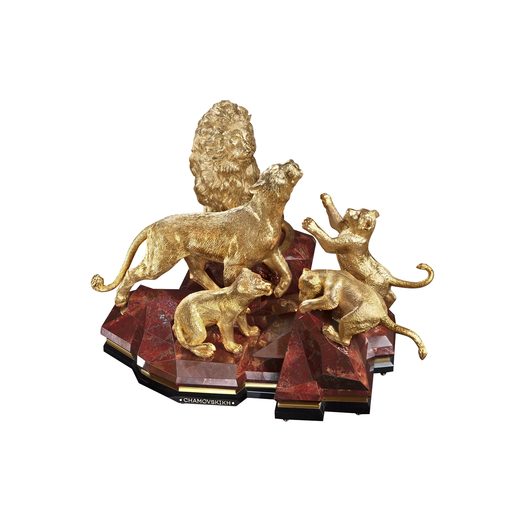 Настольная скульптура Львиный прайд