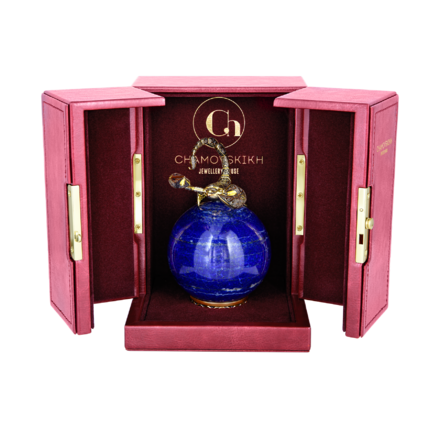 Настольная скульптура «Скорпион на шаре» 2