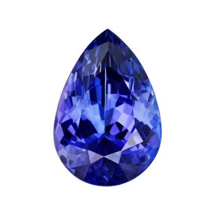 Танзанит, Груша, 22,86ct 1