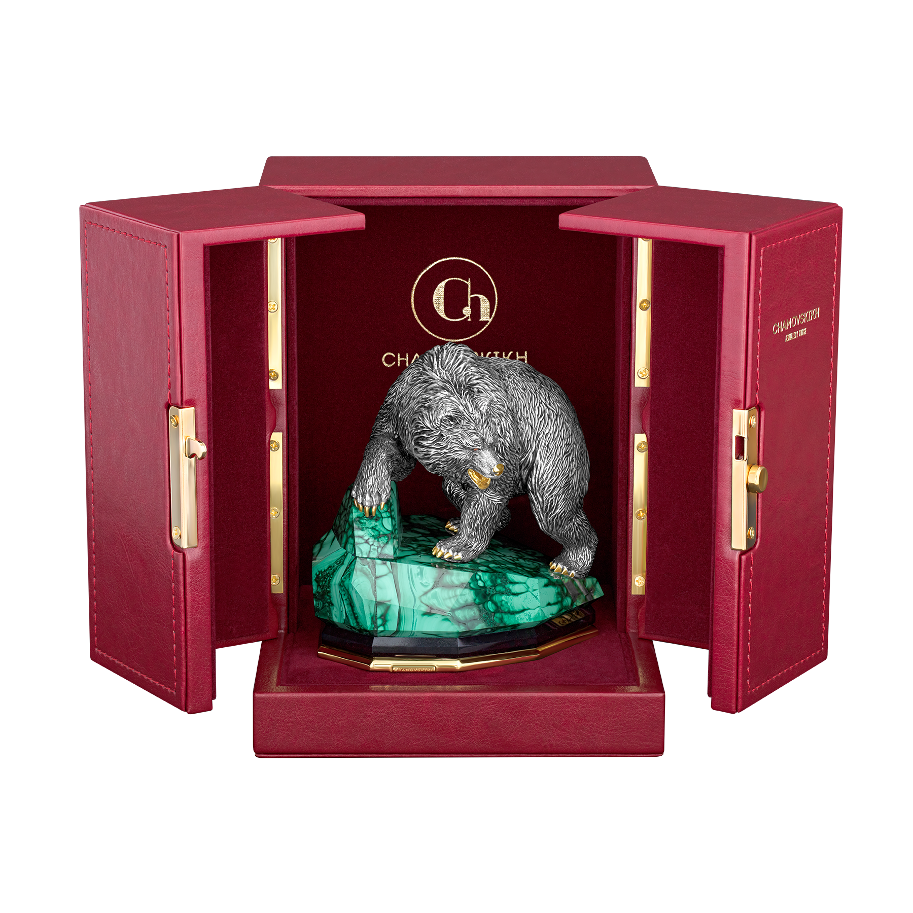 Настольная скульптура «Медведь»