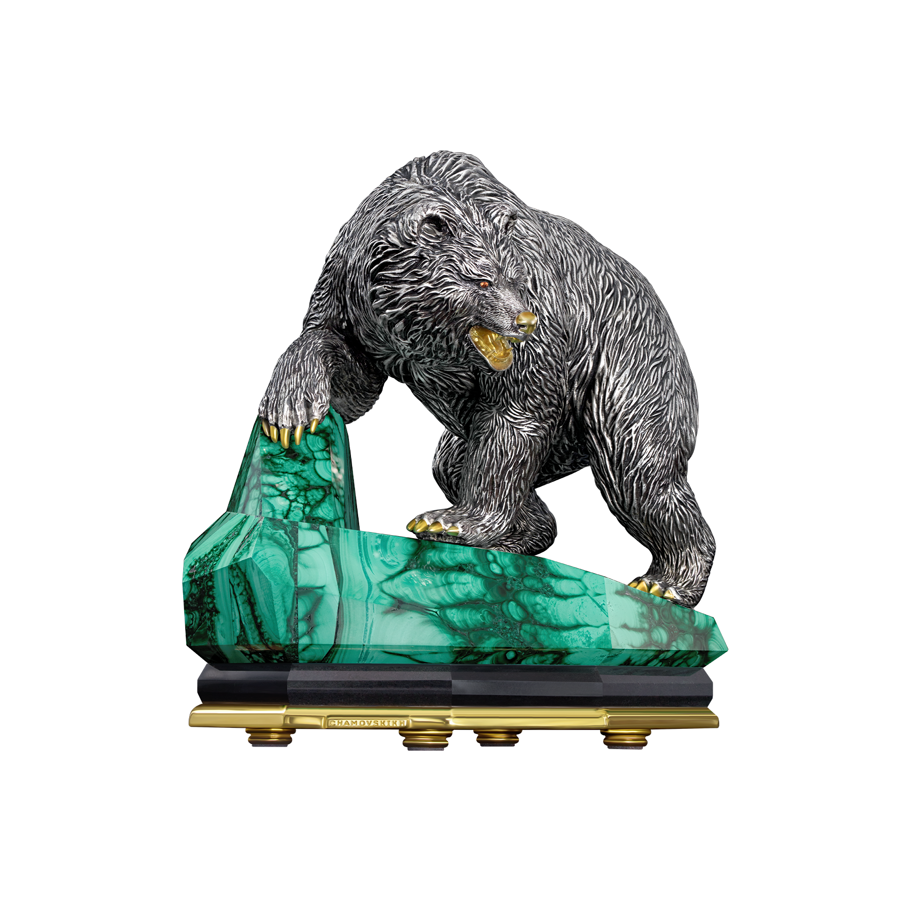Настольная скульптура «Медведь»