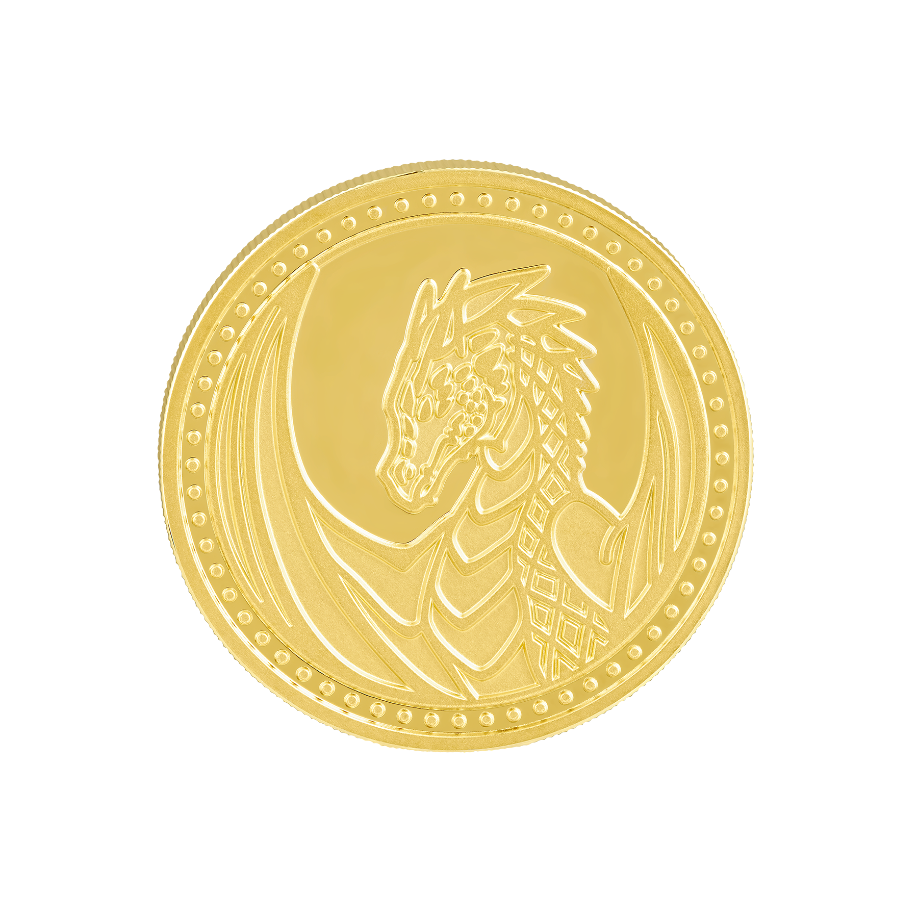 Драгоценная монета, желтое золото