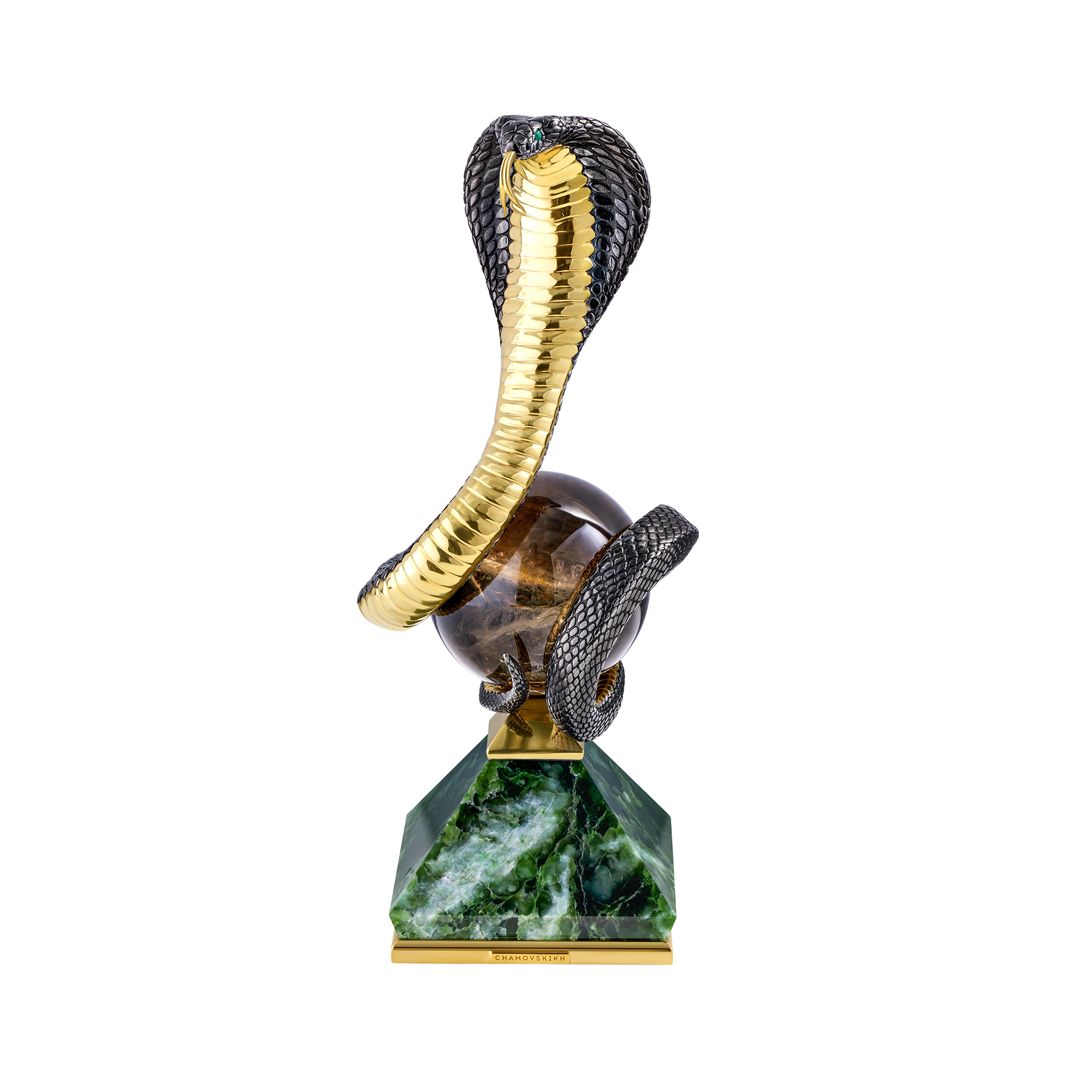 Настольная скульптура «Кобра»