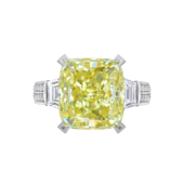 Кольцо с бриллиантами, белое золото