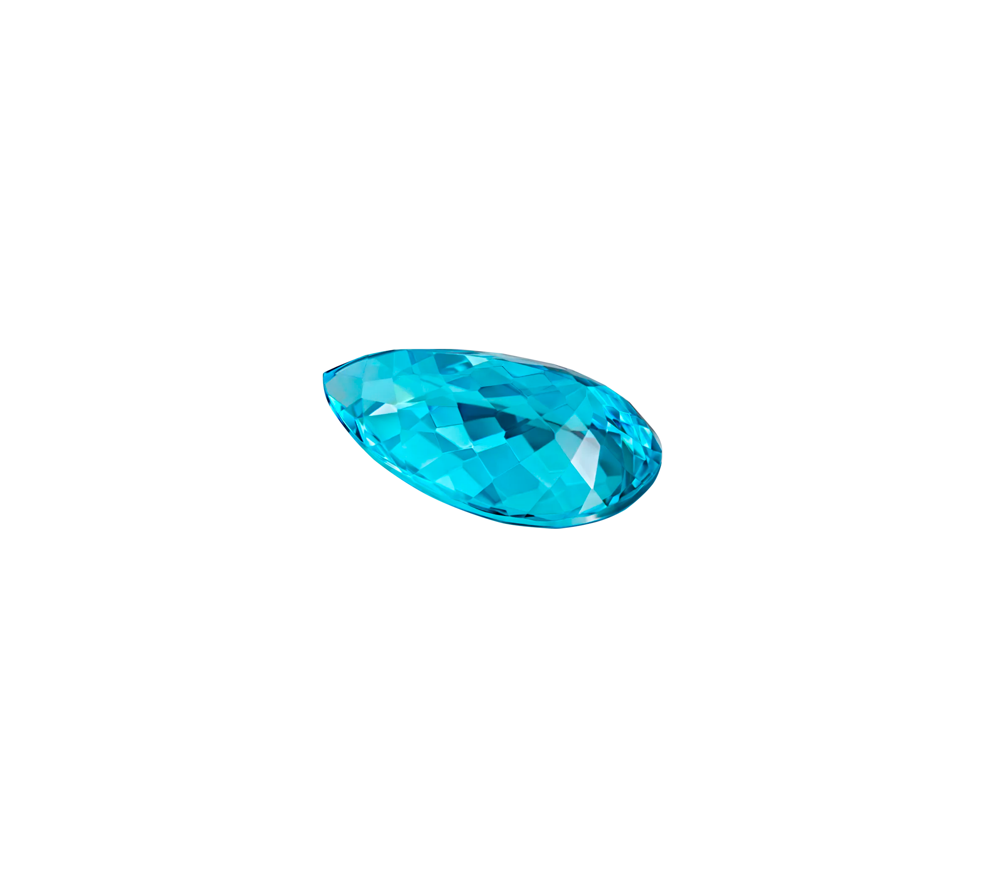 Турмалин Параиба, Груша, 4.22ct