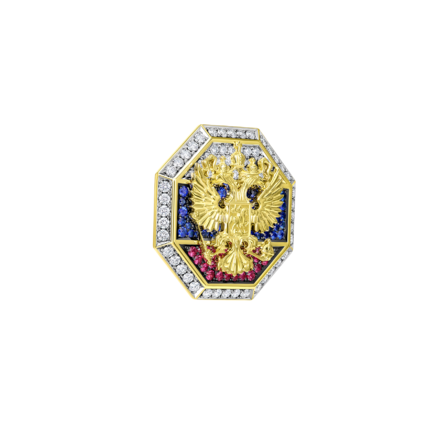 Нагрудный знак Герб России 2