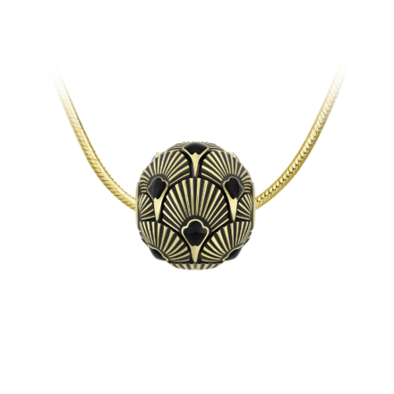 Подвес, жёлтое золото, н.керамика