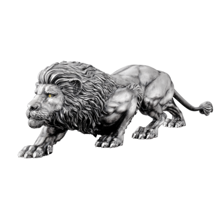 Настольная скульптура «Лев малый»