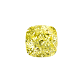 Жёлтый бриллиант, Кушон, 5.02ct