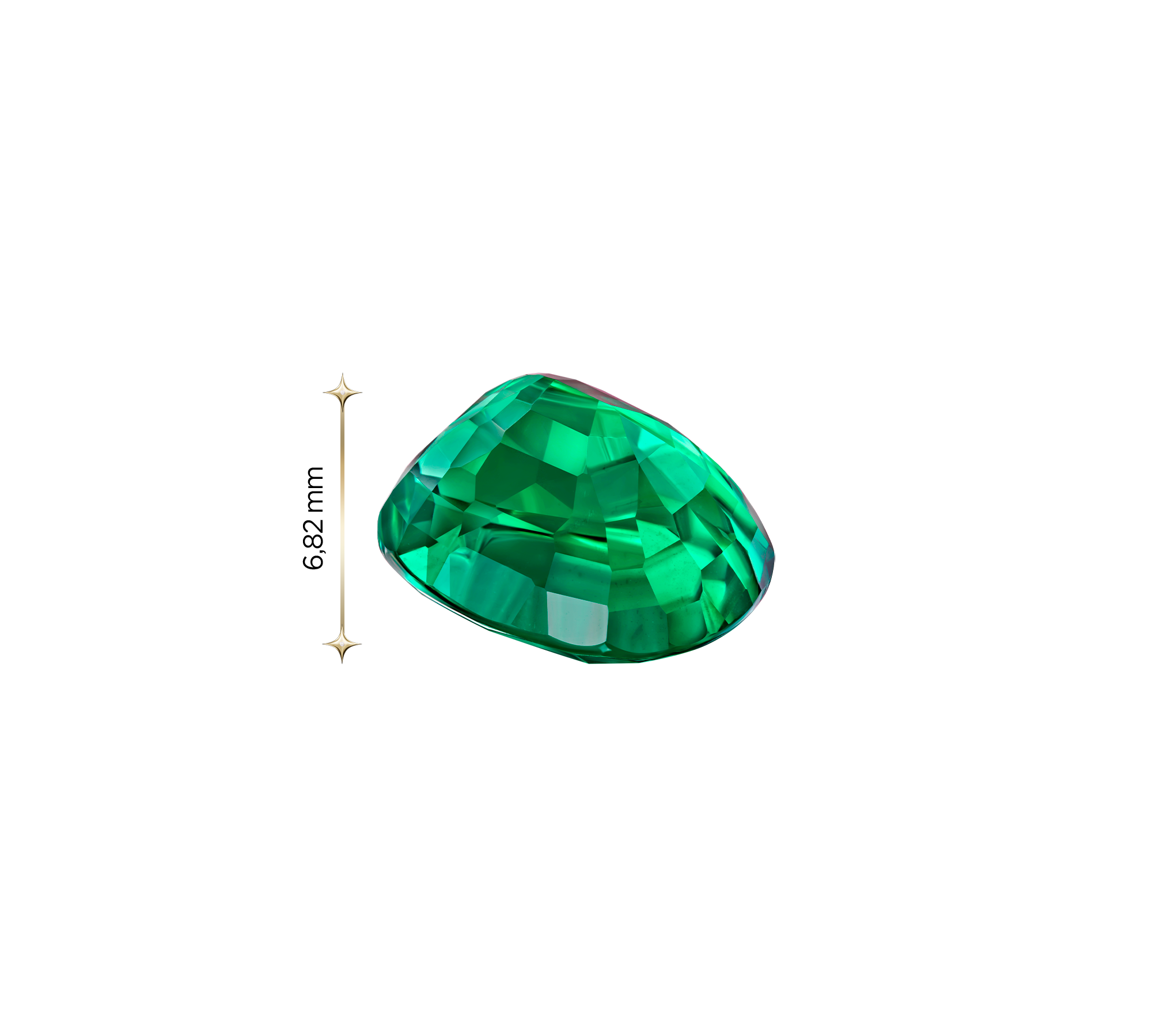 Изумруд, Zambia, Овал, 4,49ct