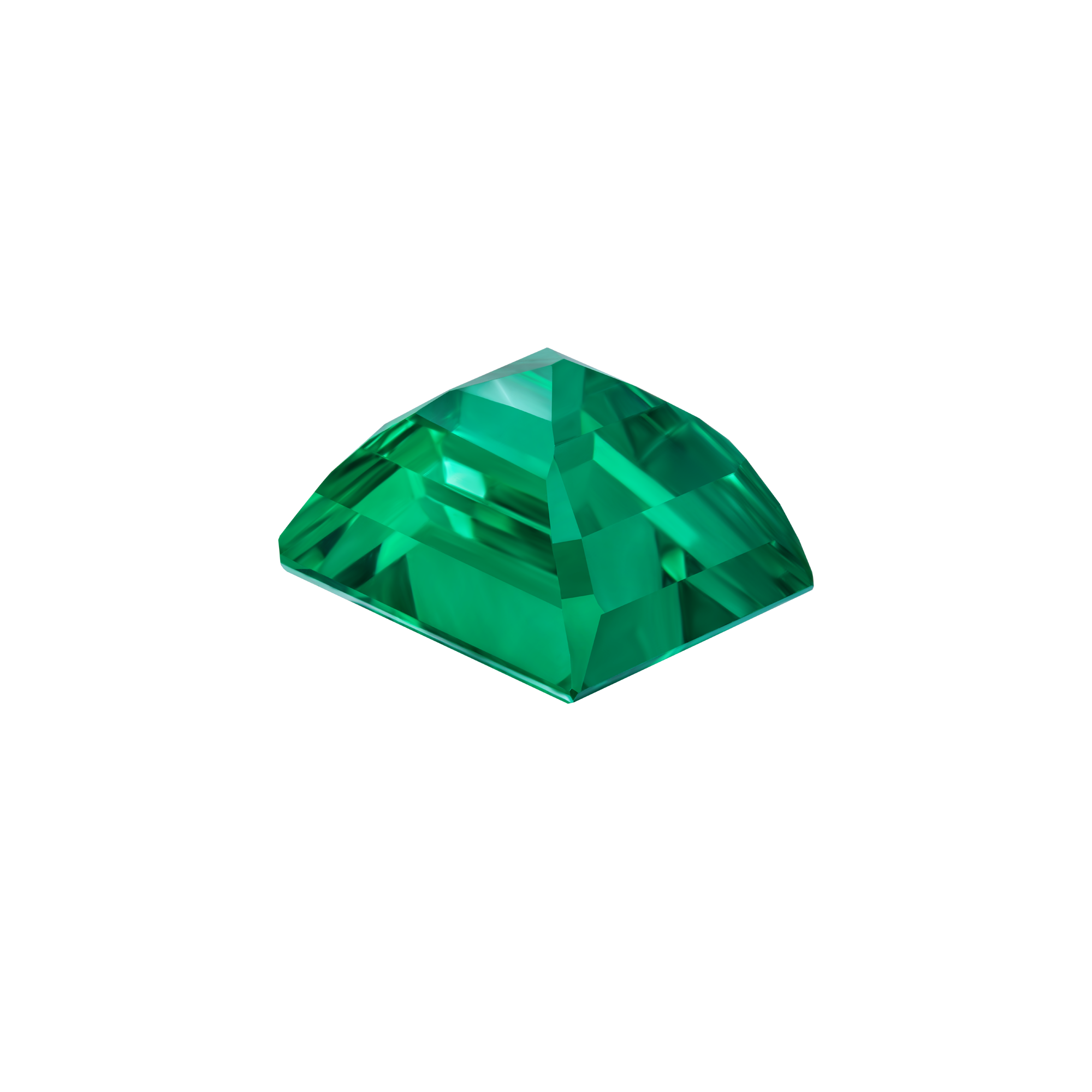 Изумруд, ZAMBIA, Квадрат, 7,52ct