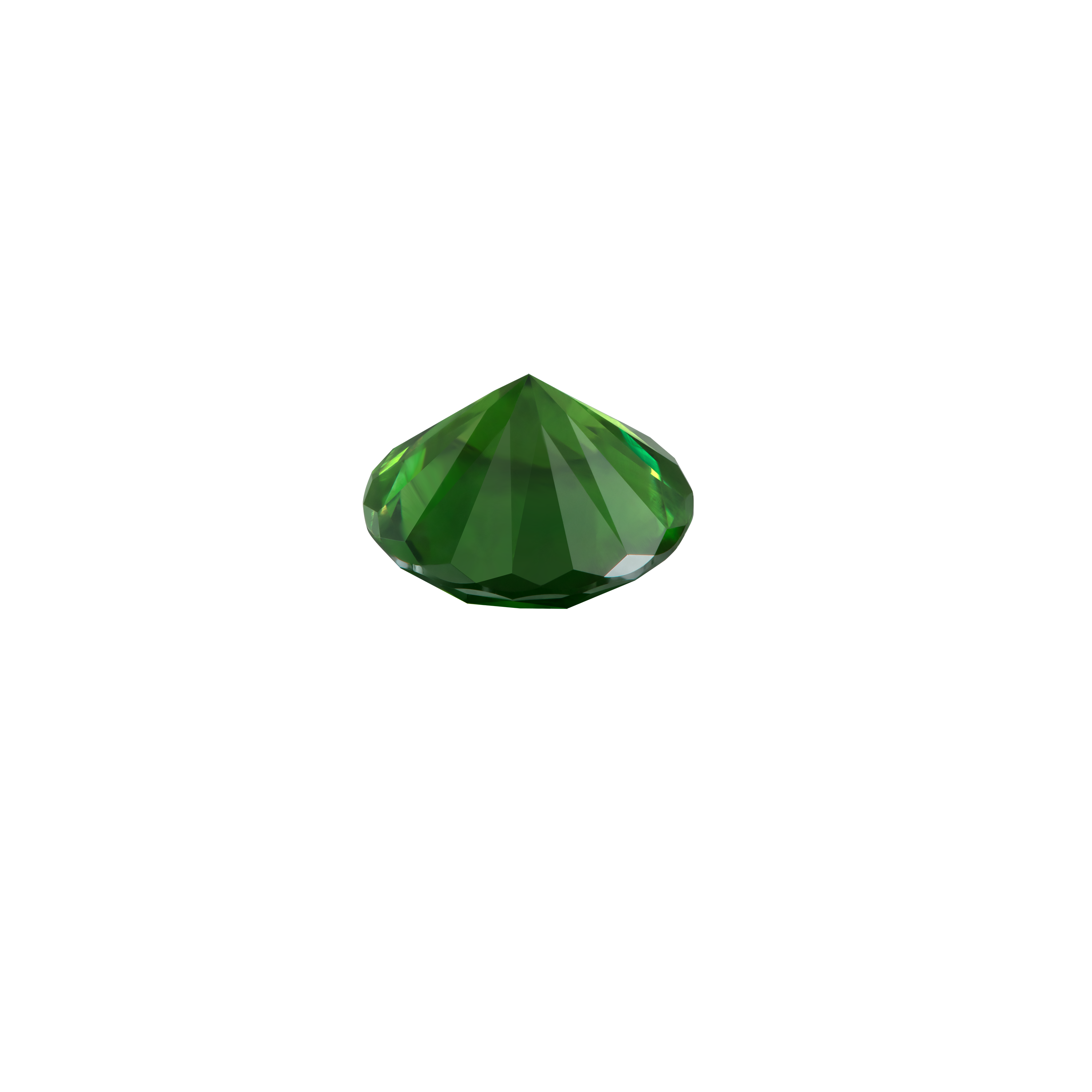 Демантоид природный, круг, 6,06ct