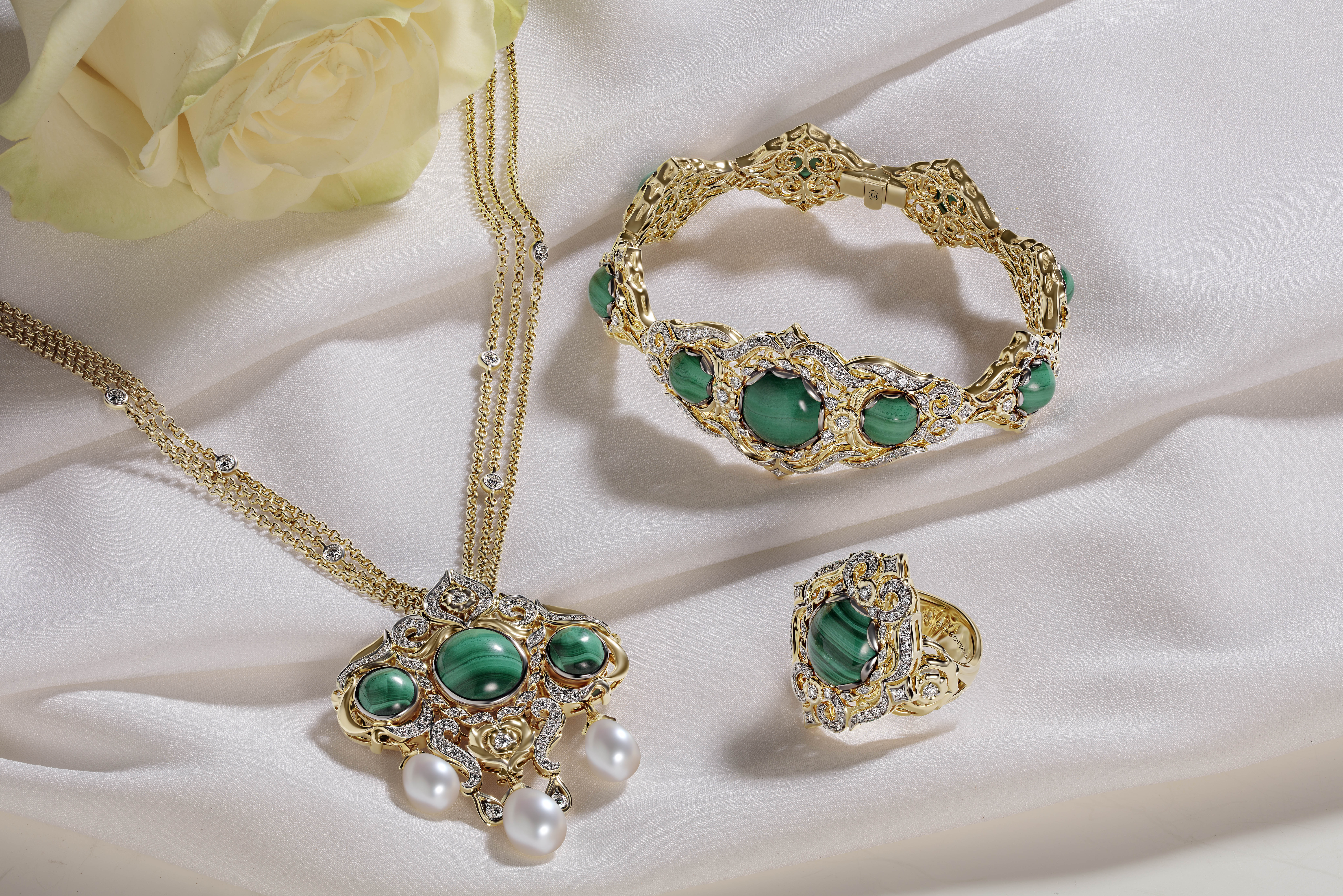 Часть парюры &laquo;Александра Федоровна&raquo; из коллекции &laquo;Украшения императорских особ&raquo; CHAMOVSKIKH